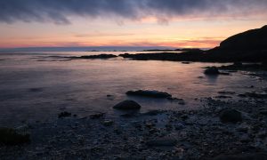 Niarbyl Sunset by Andrea Thrussell