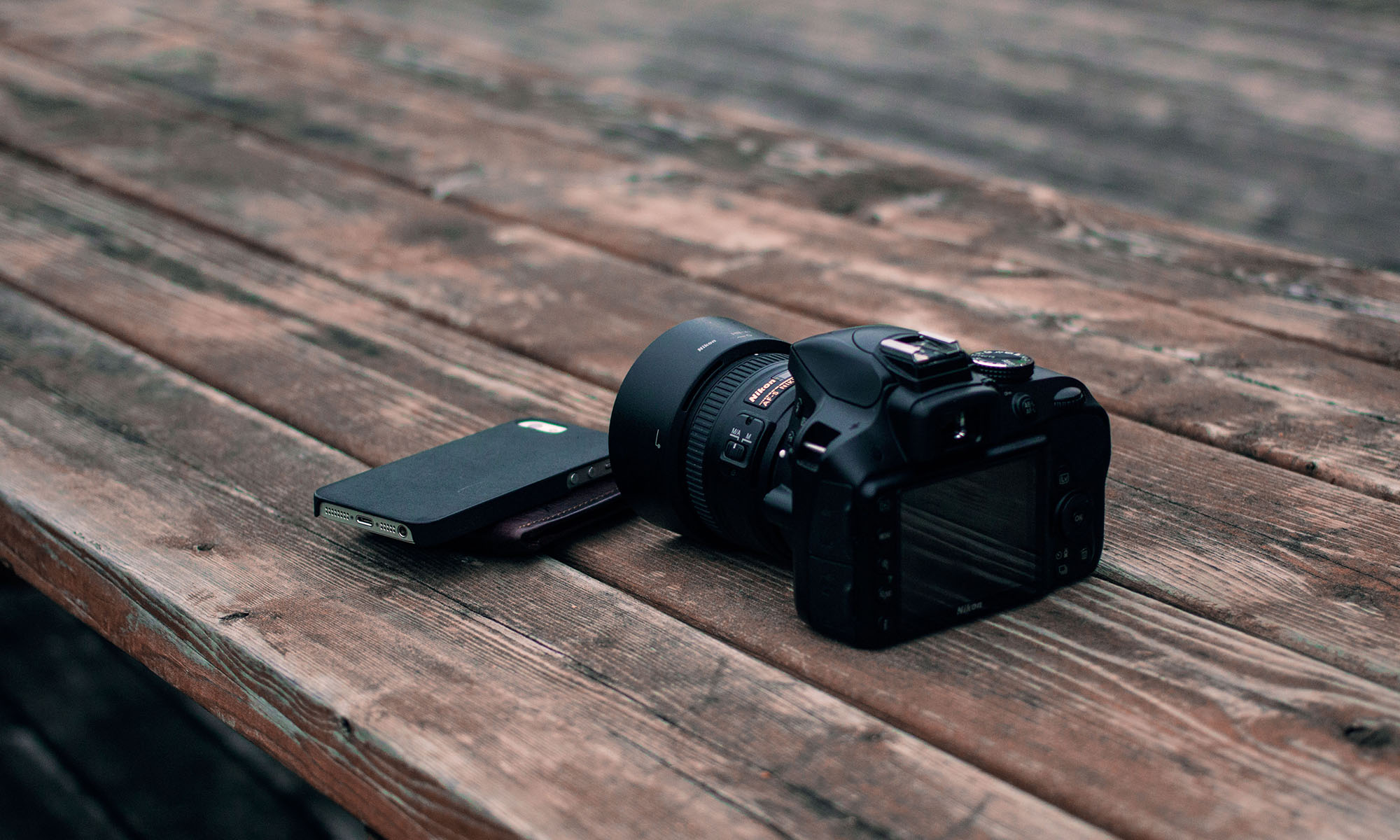 Camera on table SnapStock