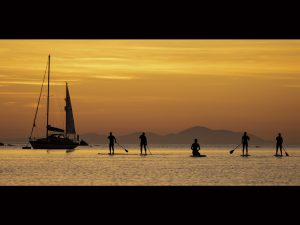 Paddleboarders by Jim Gibson