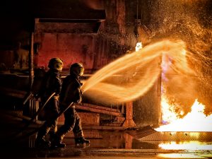 Fire Fighting by Andrea Thrussell