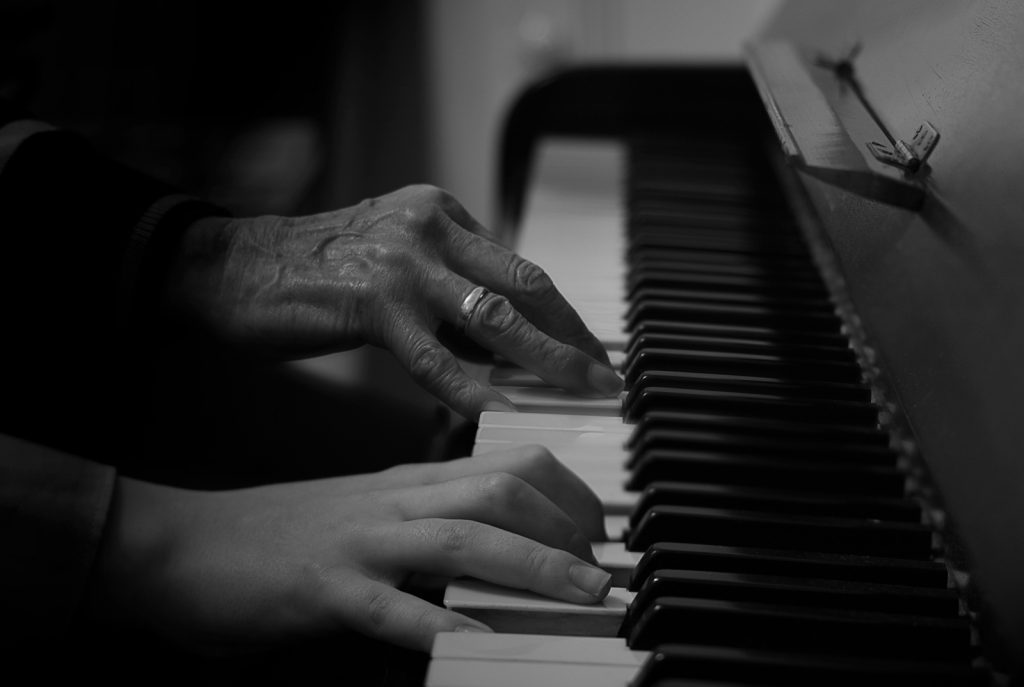 Juxtaposition digital winner The Pianist by Barry Hennedy