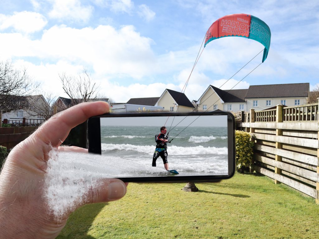 Garden Kite Surfer
