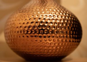 Golden and round by Lucia Dickson