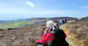 Walking group by Lesley Cullen