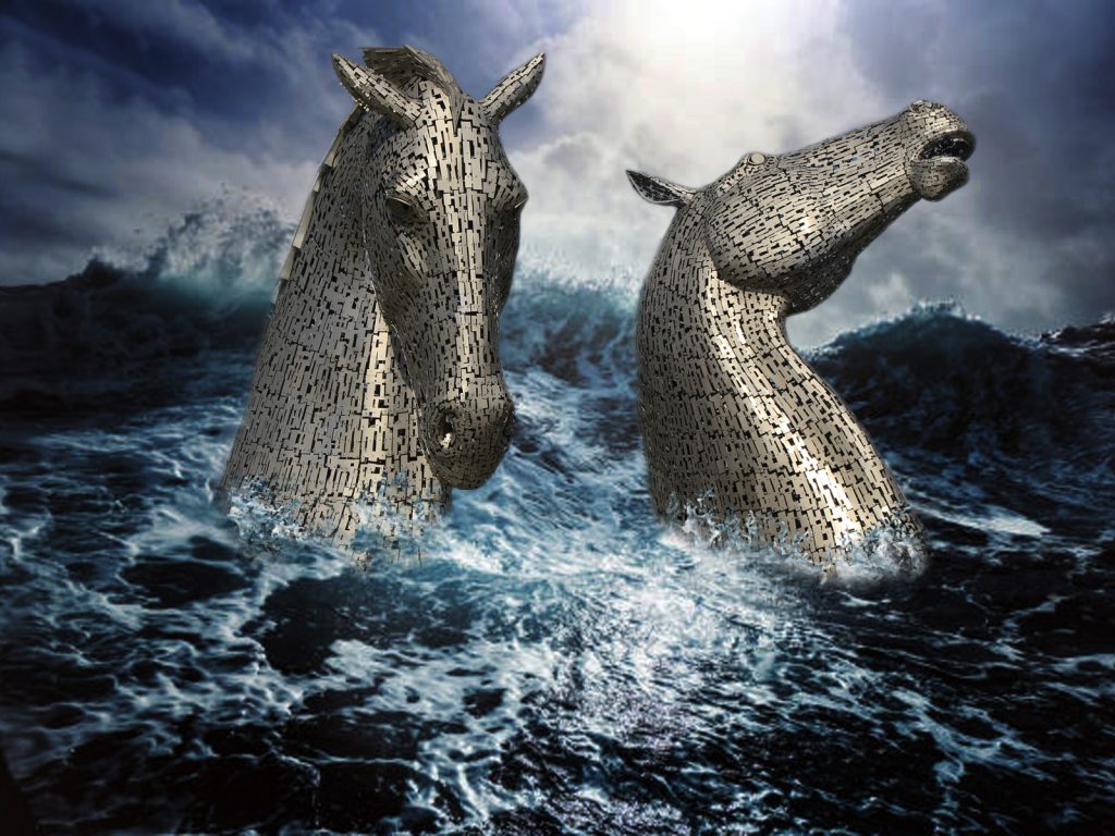 2 Sea Horses