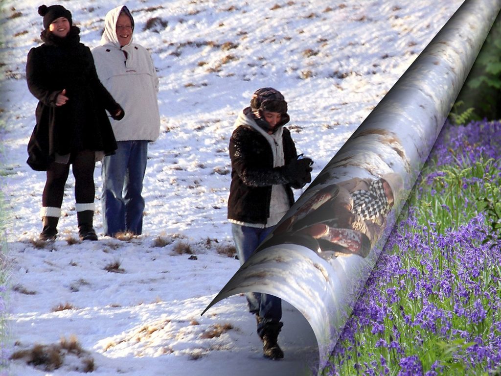 Digital Art joint 2nd "Turning Winter into Spring" by John Keelan