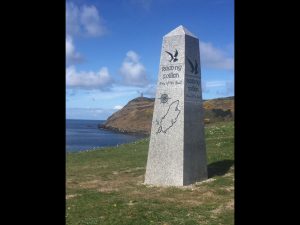 Port Erin Monuments by Jenny Shade