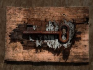 Rusty Key by Brian Goldie