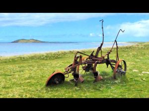South Uist Plough by Lesley Cullen