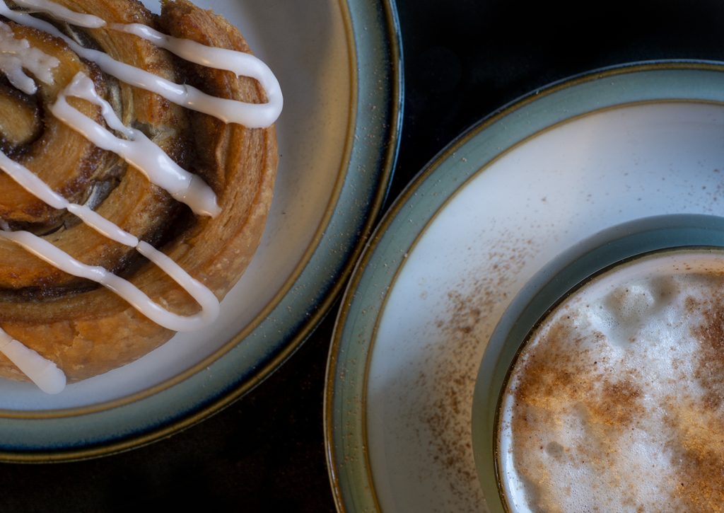 Food and Drink print winner "Coffee & Cake" by Georgina Shaw