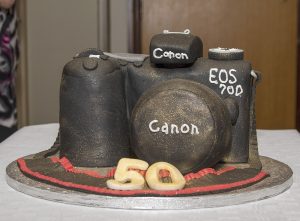 50th anniversary cake by Sue Clegg