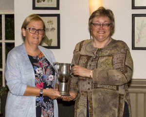 Mike Goldie Trophy winner Andrea Thrussell