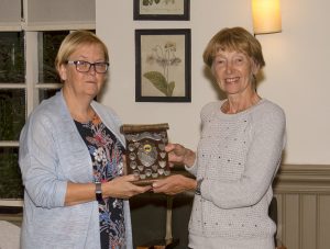 Christmas trophy winner Gwen Tuck