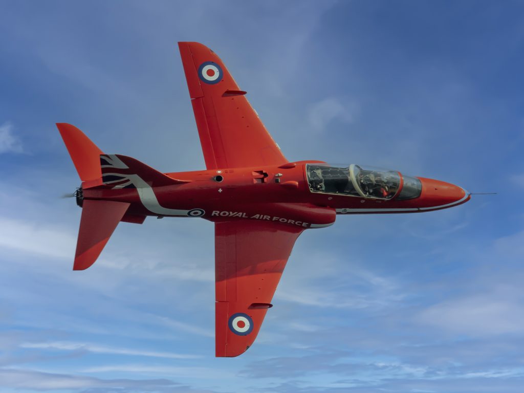 April Open print Commended: Red Six Flypast by Jim Gibson