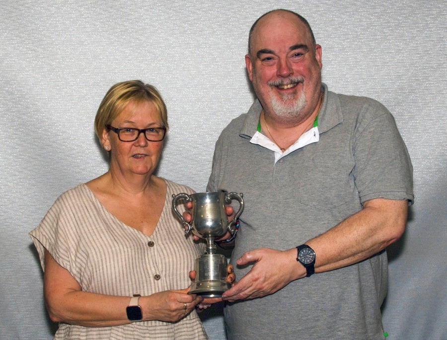 Mike Goldie Trophy winner Stuart Alexander