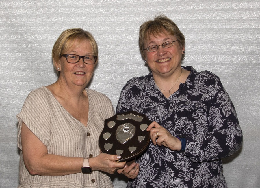 Open Shield winner Andrea Thrussell