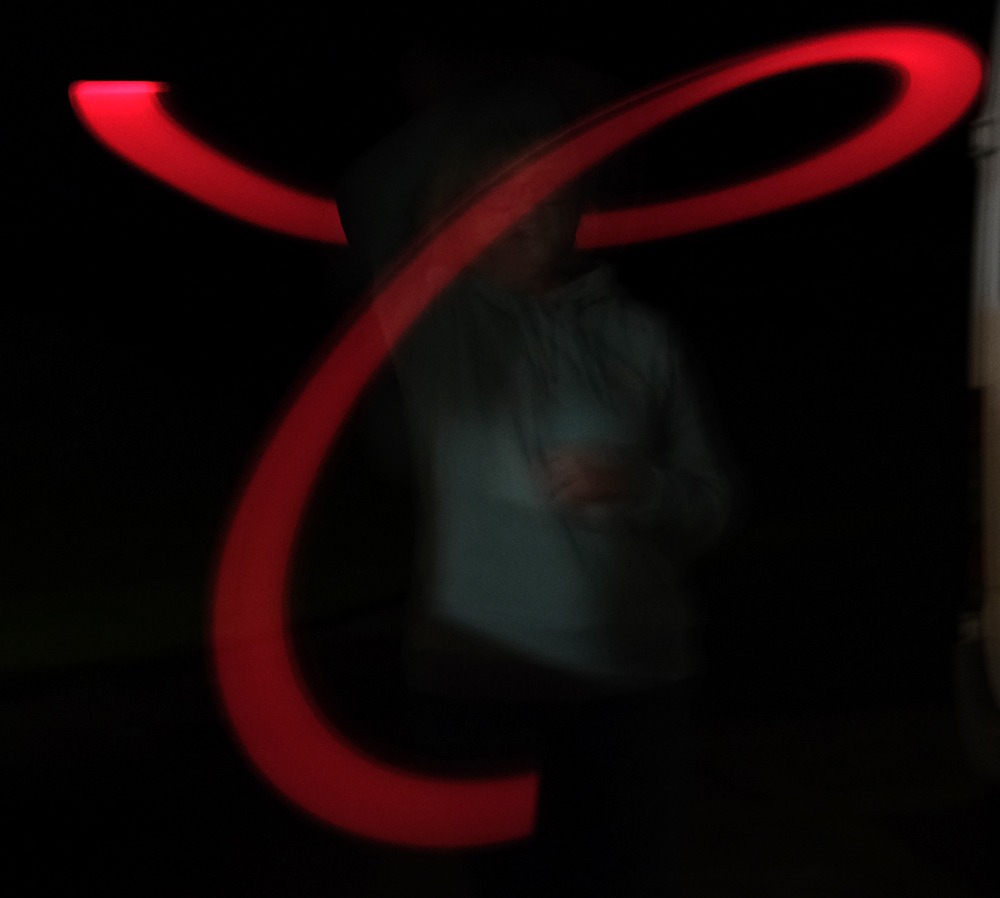 Long exposure glowstick