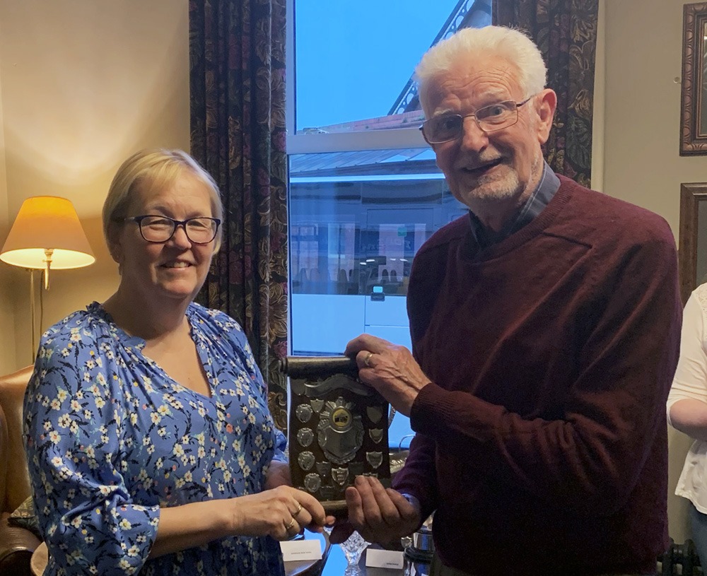 Christmas competition winner Brian Green