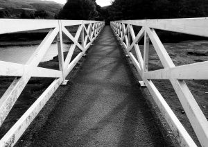 Print runner-up "White Bridge" by Andrea Thrussell
