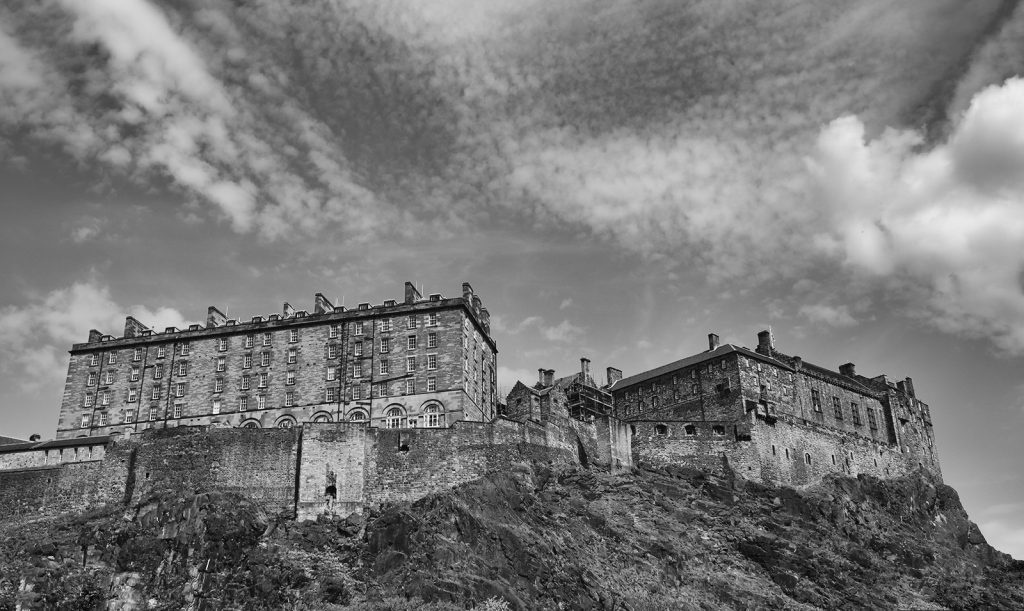 Edinburgh Castle by Andrea Thrussell