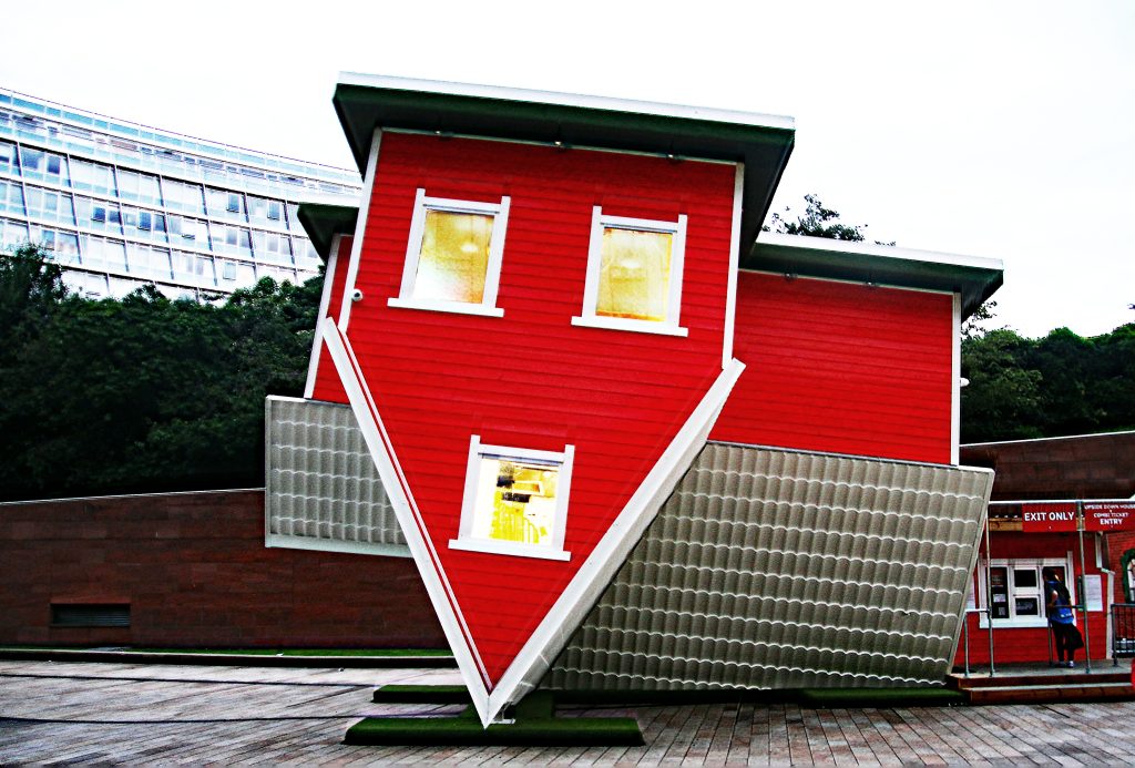 Upside Down House by Seamus Whelan