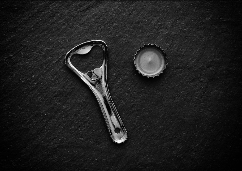 Metal competition print third place: "Open" by Andrea Thrussell