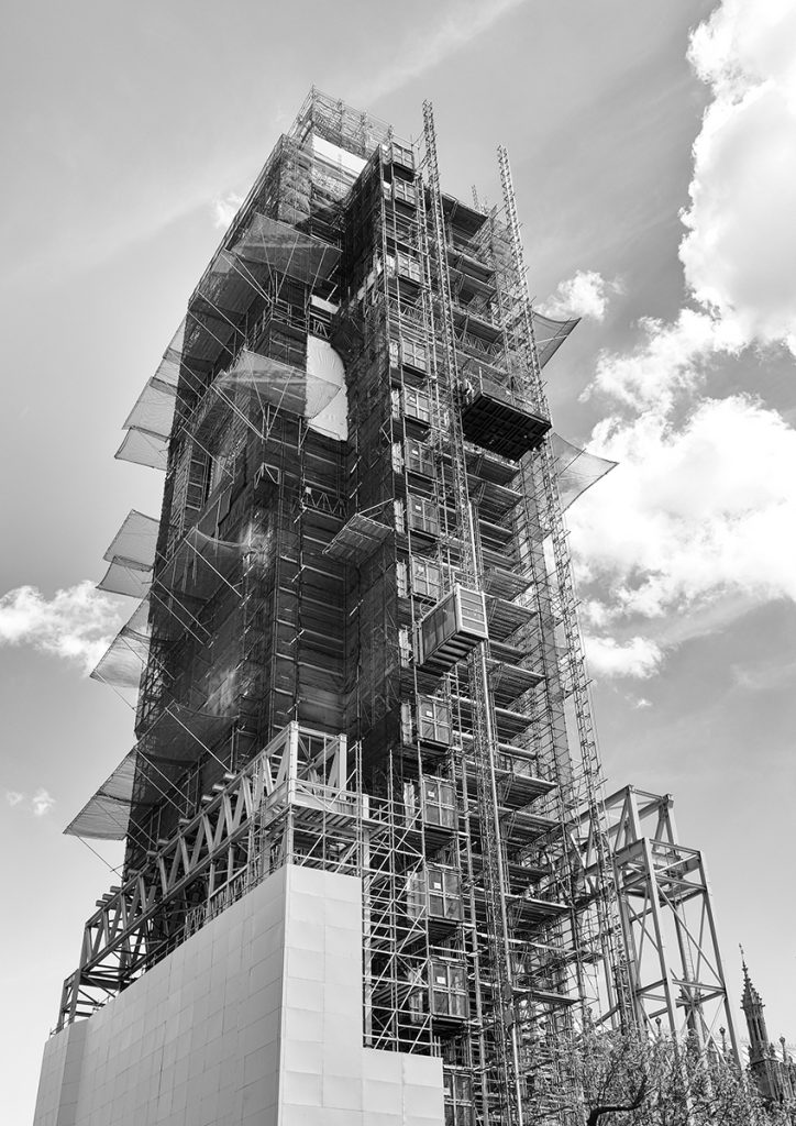 Construction print runner-up: "Going Up" by Andrea Thrussell