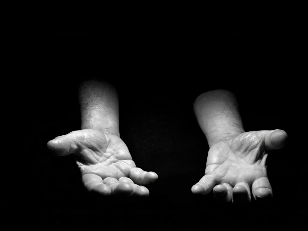 Empty digital runner-up: "Empty Handed" by Andrea Thrussell